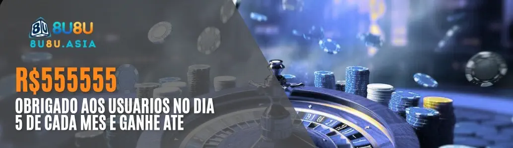 Bônus e promoções do 8U8U cassino